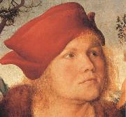 Lucas Cranach the Elder Details of Dr.Johannes Cupinian (mk45) oil painting artist